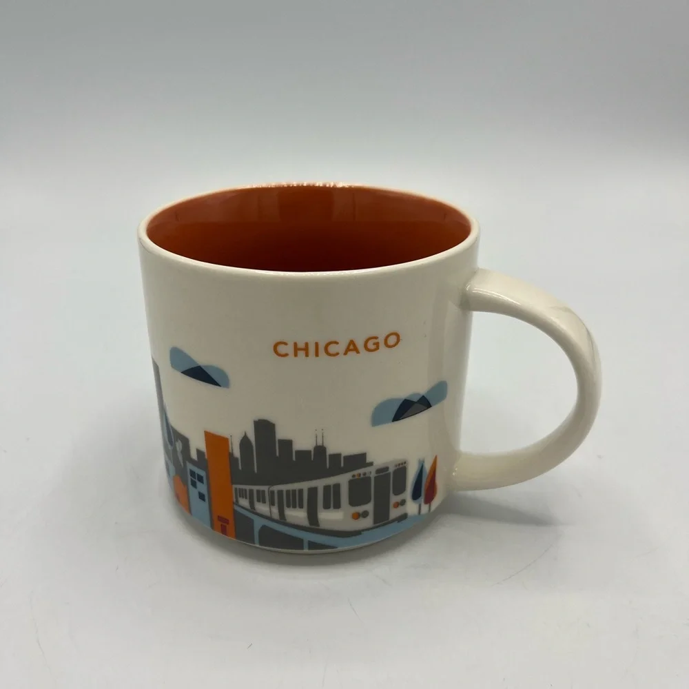 Starbucks You Are Here Collection Chicago Mug 14oz 2013